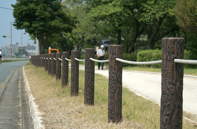 ロープ柵1号